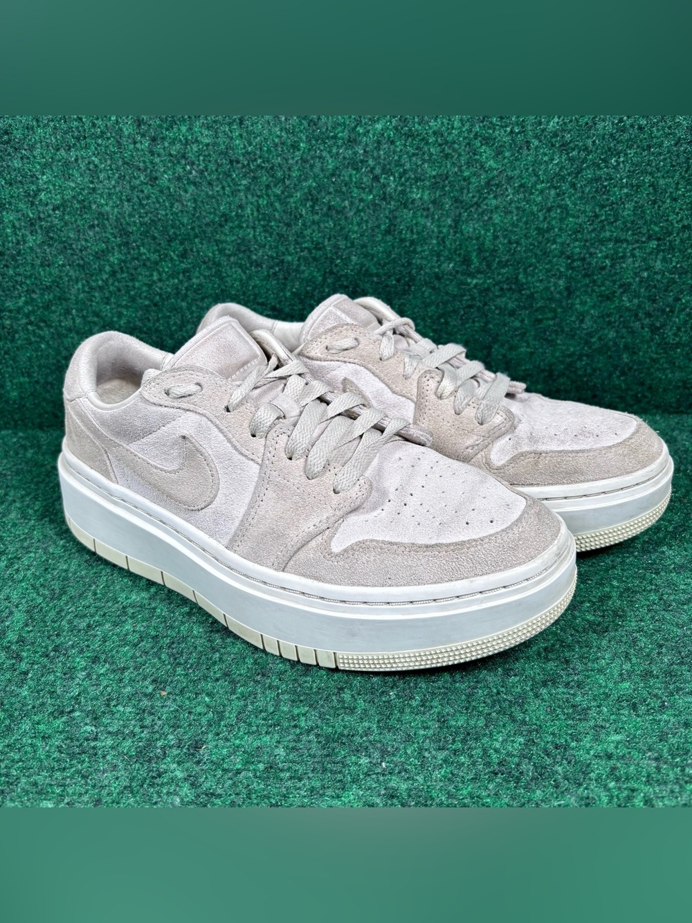Nike Air Jordan 1 Elevate Low Coconut Milk Sail Women's Size 9 Sneakers Shoes